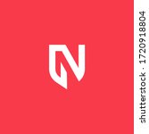 gn or ng logo design. letter gn ... | Shutterstock .eps vector #1720918804