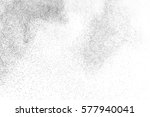 black particles explosion... | Shutterstock . vector #577940041