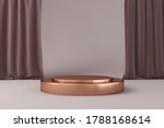 rose gold stage podium or... | Shutterstock . vector #1788168614