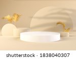mock up podium for product... | Shutterstock . vector #1838040307