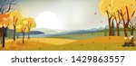 fantasy panorama landscapes of... | Shutterstock .eps vector #1429863557