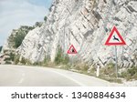 European Road Caution Sign Deer ...