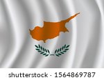 the national flag of cyprus.... | Shutterstock .eps vector #1564869787