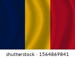 the national flag of romania.... | Shutterstock .eps vector #1564869841