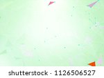 abstract background polygonal.... | Shutterstock . vector #1126506527