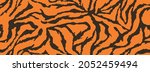 texture of bengal tiger fur ... | Shutterstock .eps vector #2052459494