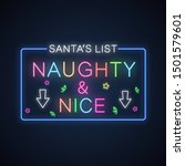 Naughty And Nice  Santa's List...