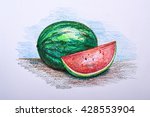 Drawing Fruit With Colour...