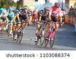 Small photo of ROME, ITALY - MAY 27,2018: Chriss Froome winner during 101th edition of Giro d'Italia, final Stage in Rome.