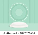 empty cylinder podium on... | Shutterstock .eps vector #1899321604