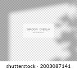 shadow overlay effect. natural... | Shutterstock .eps vector #2003087141