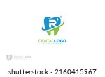 r logo dentist for branding... | Shutterstock .eps vector #2160415967