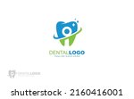 o logo dentist for branding... | Shutterstock .eps vector #2160416001
