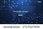 website template design.... | Shutterstock .eps vector #1717227454