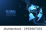global network connection... | Shutterstock .eps vector #1933467101