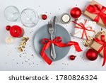 table setting for christmas or... | Shutterstock . vector #1780826324