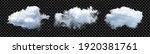 vector clouds. realistic fluffy ... | Shutterstock .eps vector #1920381761