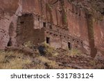 Puye Cliff Dwellings  The Ruins ...