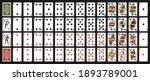 classic playing cards   poker... | Shutterstock .eps vector #1893789001