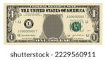 Us Dollar 1 Banknote   American ...