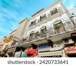 Small photo of Tangier, Morocco - December 29, 2023: Streetscapes and building facades in Tangier, Morocco