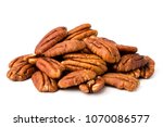 A Bunch Of Peeled Pecans On A...