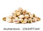 Pile Of Pistachios In The Peel...
