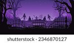 halloween background with...