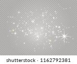 dust white. white sparks and... | Shutterstock .eps vector #1162792381