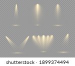 the yellow spotlight shines on... | Shutterstock .eps vector #1899374494