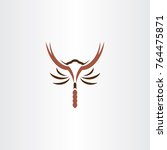 scorpion vector icon symbol... | Shutterstock .eps vector #764475871