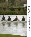 Rowers On The Thames