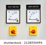 Analog Voltmeter And Amp Meter...