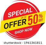 sale and special offer tag ... | Shutterstock .eps vector #1961361811