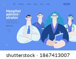 medical insurance illustration  ... | Shutterstock .eps vector #1867413007