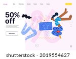 discounts  sale  promotion  web ... | Shutterstock .eps vector #2019554627