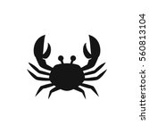 crab icon illustration isolated vector sign symbol