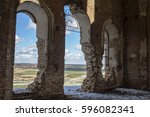 Inside The Old Ruined Church In ...