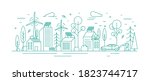 modern environmentally friendly ... | Shutterstock .eps vector #1823744717