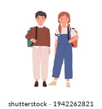couple of boy and girl.... | Shutterstock .eps vector #1942262821