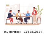 social inclusion of people in... | Shutterstock .eps vector #1966810894
