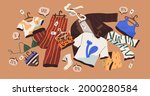 concept of summer clothes... | Shutterstock .eps vector #2000280584