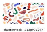 abstract geometric shapes set.... | Shutterstock .eps vector #2138971297