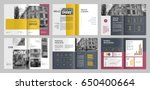 design annual report vector... | Shutterstock .eps vector #650400664