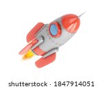 3d rendering rocket space ship... | Shutterstock . vector #1847914051