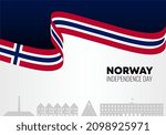 norway independence day... | Shutterstock .eps vector #2098925971