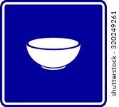 bowl sign | Shutterstock .eps vector #320249261