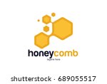 Honey Comb Logo Template Design ...