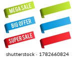 sale and discount price labels... | Shutterstock . vector #1782660824