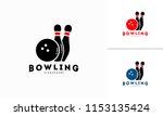 Bowling Logo Designs Concept...